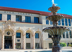 Old Main building on PHS campus